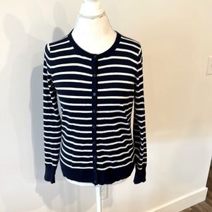 Navy cardigan